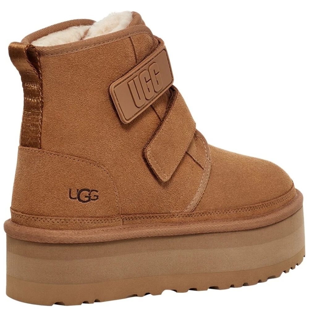 UGG Tan Platform Boots